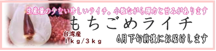 もちごめライチ承ります